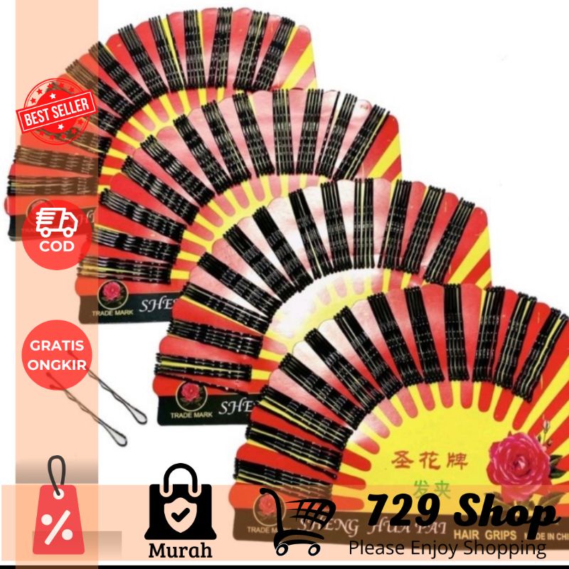 JEPIT LIDI HAIR GRIPS JEPIT RAMBUT IMPORT BEST SELLER