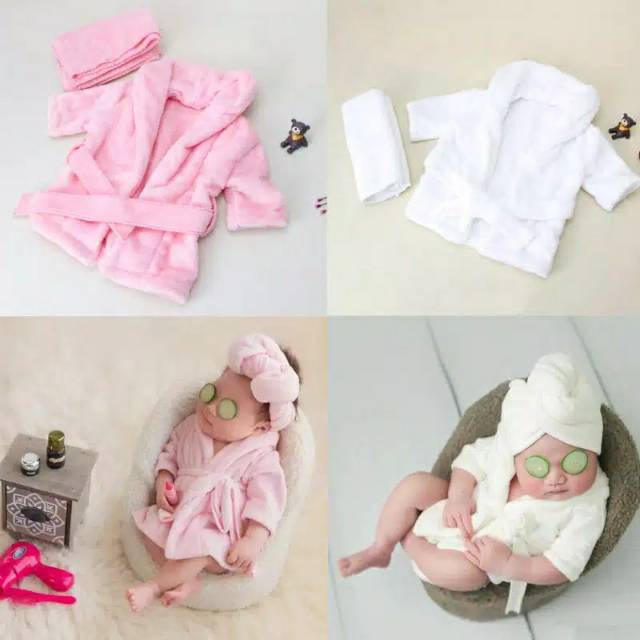 Ready Bandung, Kostum Handuk Foto Fotografi bayi baru lahir Newborn murah