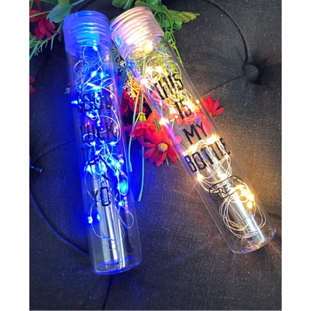 Gantungan lampu hias tumblr copper wire botol kaca souvenir kado selamatan gift