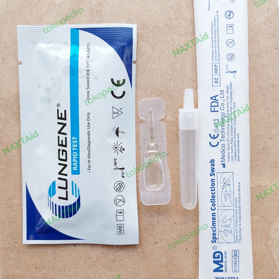 Alat Test Swab Antigen Hidung Termurah 100% Original AKL IMPORT