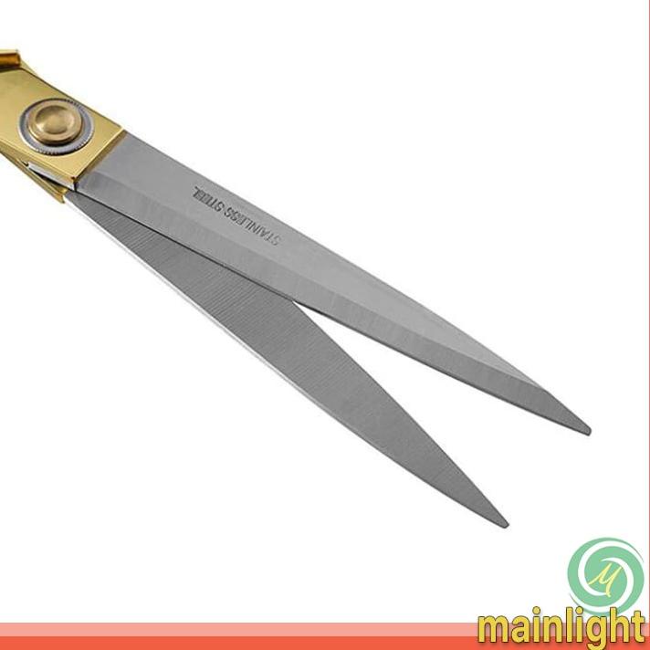 

Kekinian Gunting Kain Penjahit Sewing Scissors Stainless Steel Silver 10.5 Inch - K38 !!