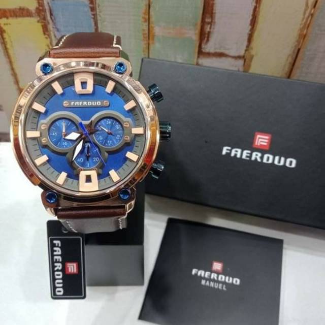 Faerduo JAM TANGAN PRIA JAM TANGAN KEREN JAM TANGAN CASUAL PRIA