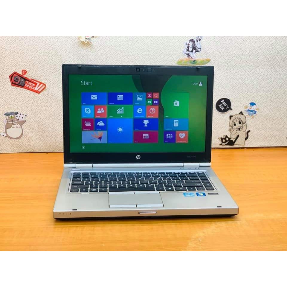 Laptop Bekas Hp EliteBook 8470p Komputer Second Murah Core i7 RAM 4GB 500GB HDD