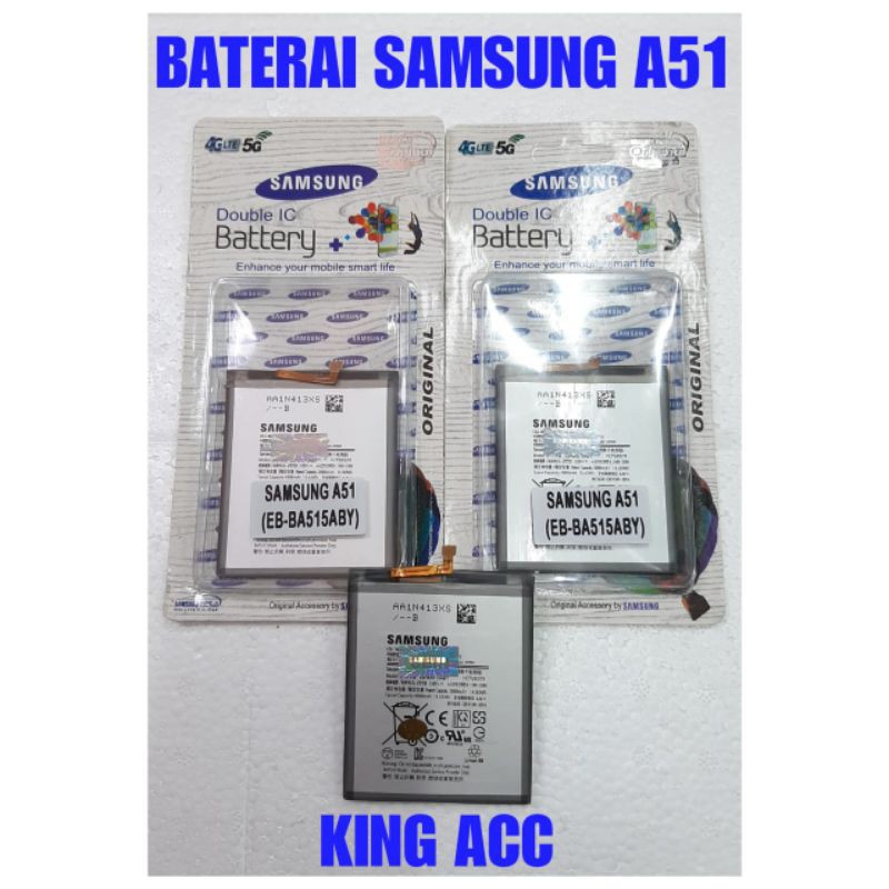 Jual BATERAI BATRE BATTERY SAMSUNG GALAXY A51 ORIGINAL | Shopee Indonesia