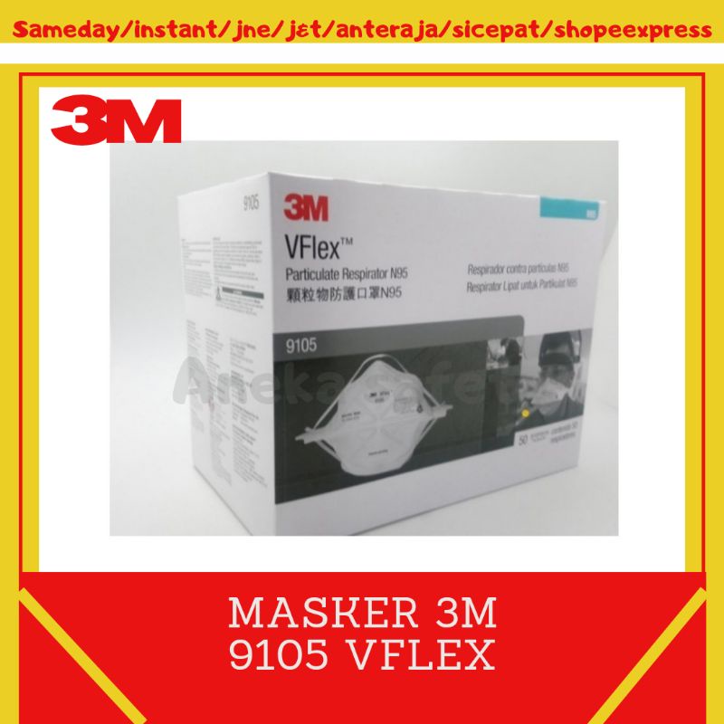 Masker 3M 9105 Vflex Original