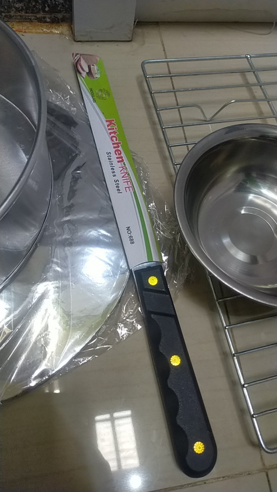 Pisau Tart/ Pisau Roti Stainless