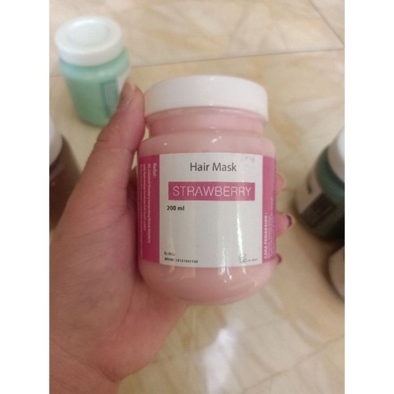 Afnansa Masker Rambut  Buah - Creambath Rambut Buah