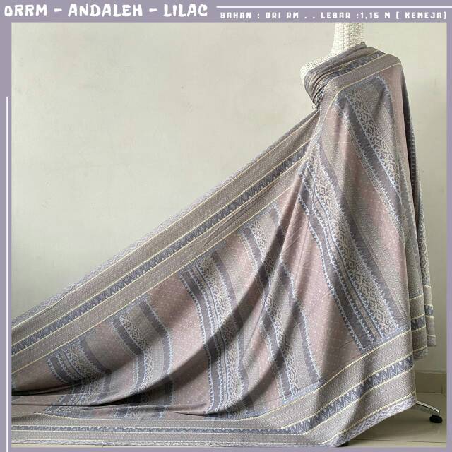 Andaleh kain original kemeja andaleh ria miranda raya series 2020