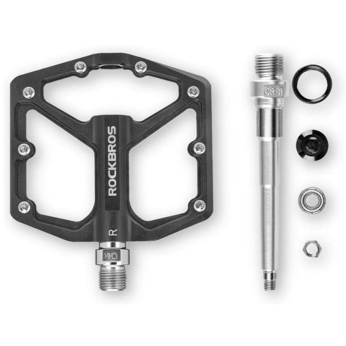 COMPRA Pedales para bicicleta PD15-BK Mixtos de Aluminio Rockbros