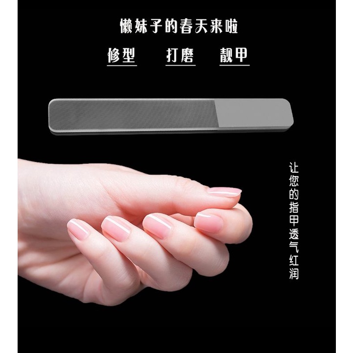 Nano Nail File Magic Shiner NanoGlass Kikir Kaca Pengkilap Kuku