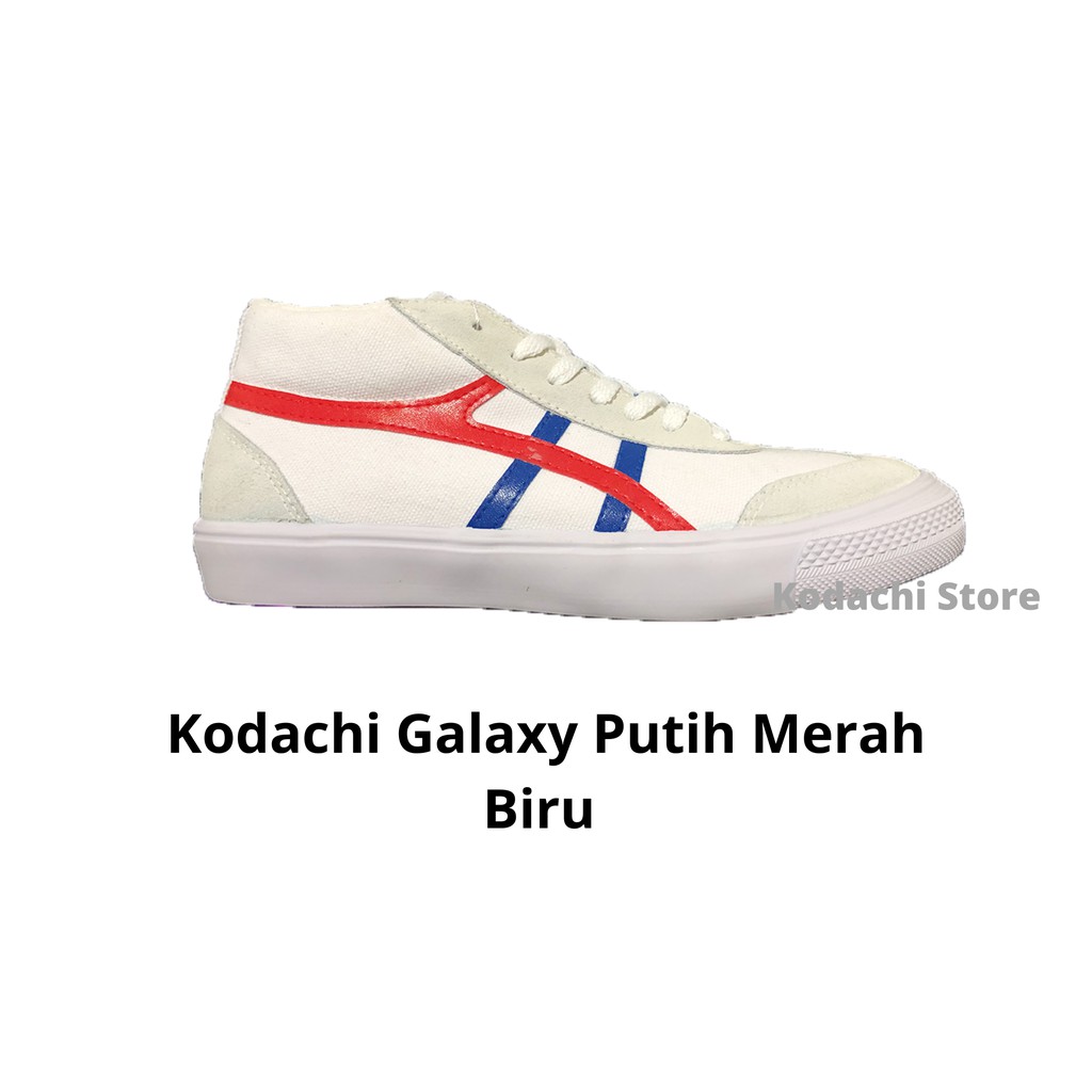 Promo Kodachi Galaxy Putih Merah biru Original - Sepatu Kodachi