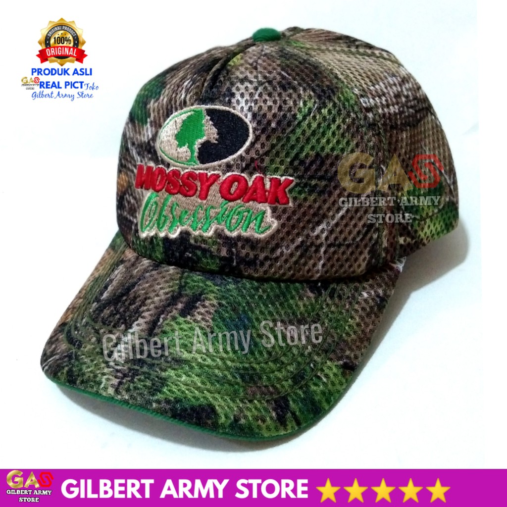 Topi remington Camo Jaring Hunting Berburu Gilbert Army Store Grosir Murah Topi Pria Terbaru Loreng