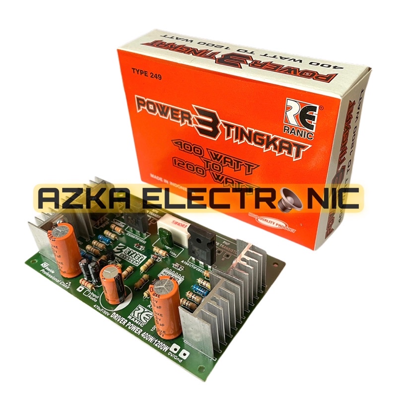 Kit Driver Power Amplifier 3 Tingkat