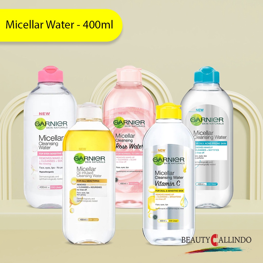 Garnier Micellar Cleansing Water 400ml | BIPHASE 400ML   - BPOM