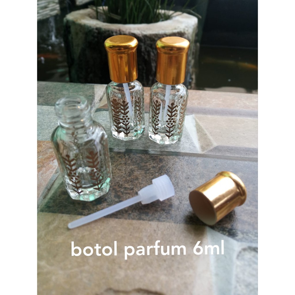 Botol Parfum / Tola Padi India / Kembang 6 ml