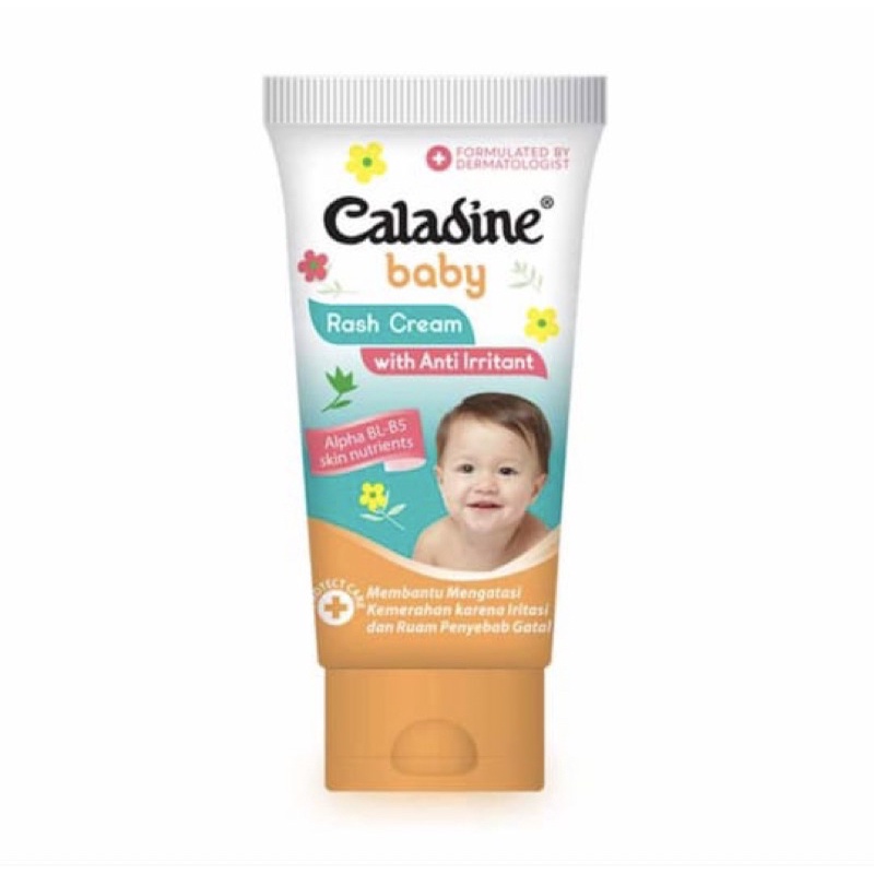 Caladine baby rash cream 50 gram ( cream ruam popok bayi )