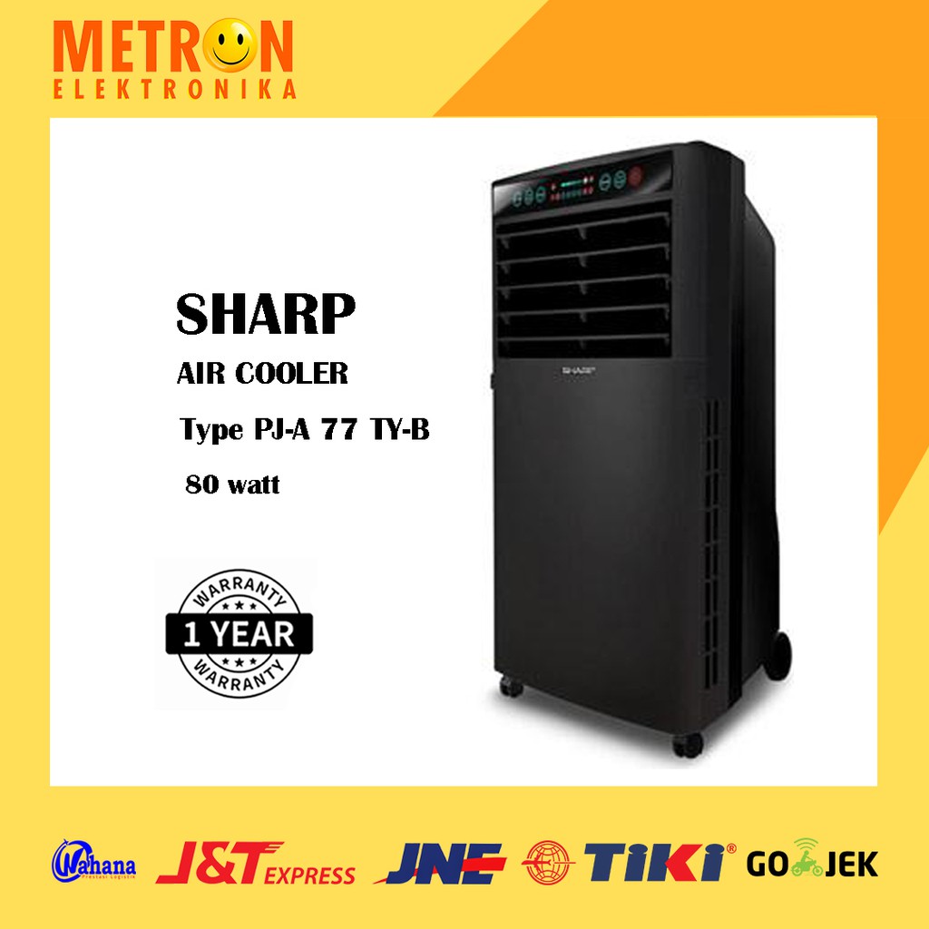 SHARP PJ A 77 TY B / BLACK AIR COOLER 7 LITER / PJA77TYB