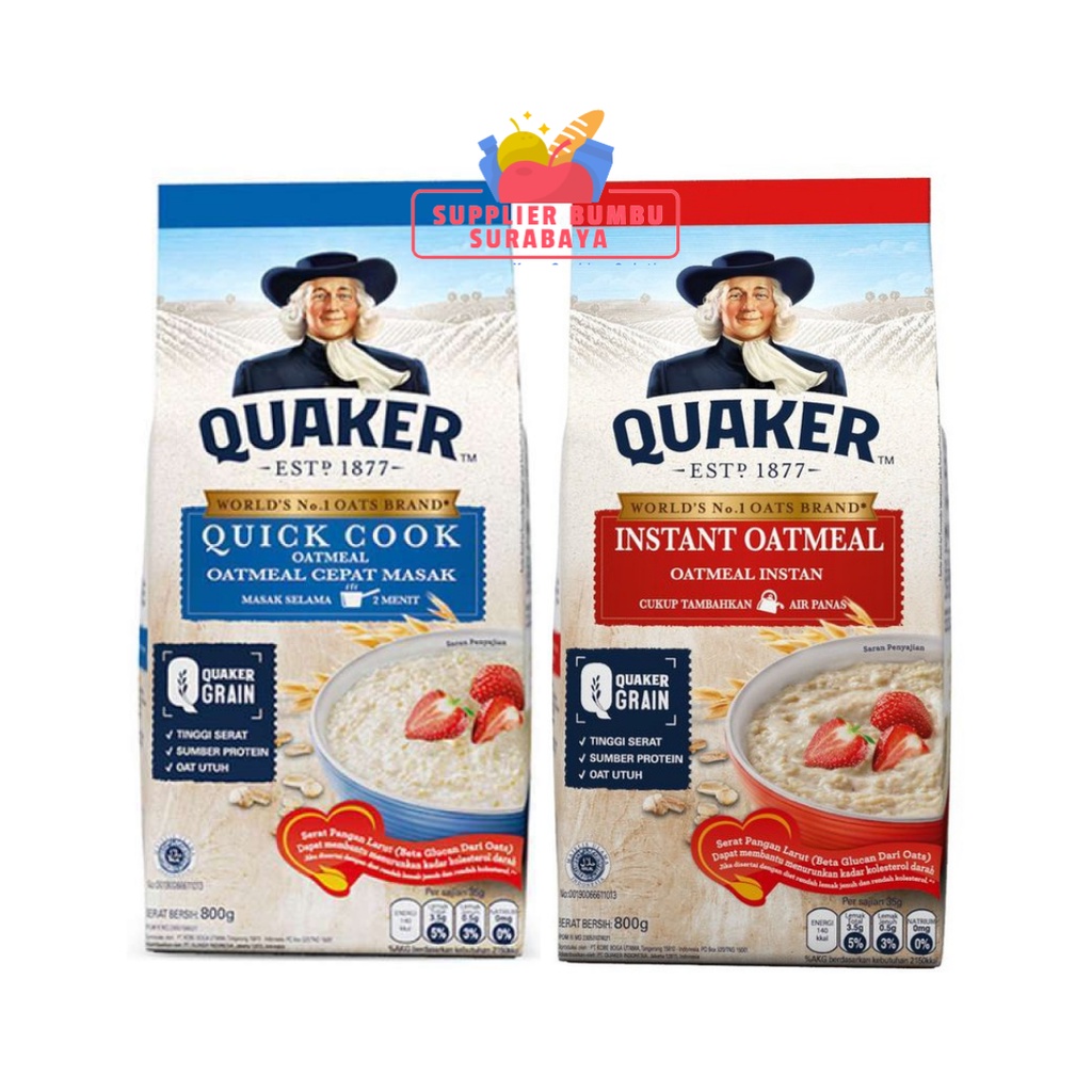 Quaker Instant Oat Quick Cook Oatmeal 800g