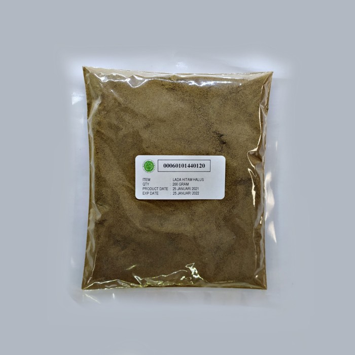 

Lada Hitam Bubuk 200 GR
