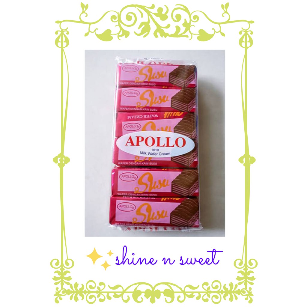 Apollo Wafer Susu / Apollo Milk Wafer