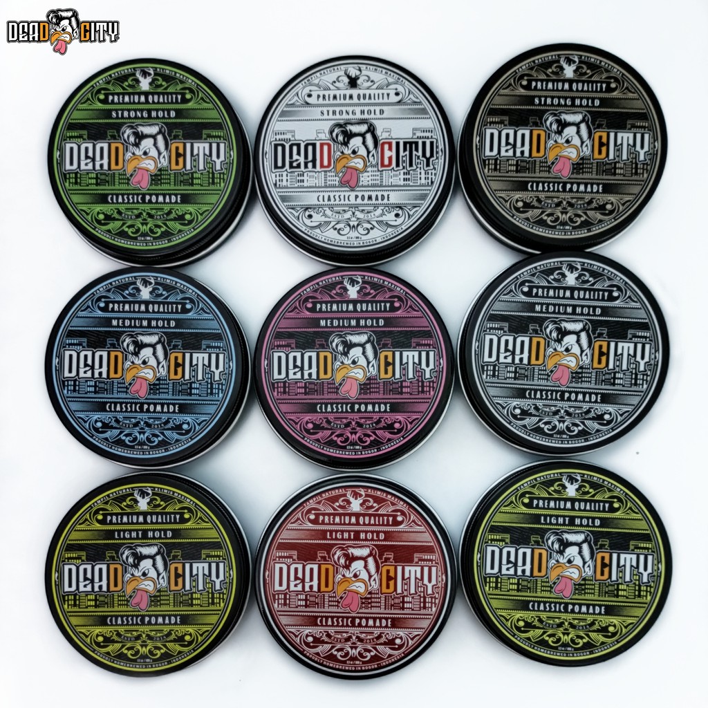 Pomade oilbase Dead City Classic Premium 3.5 oz Free Sisir