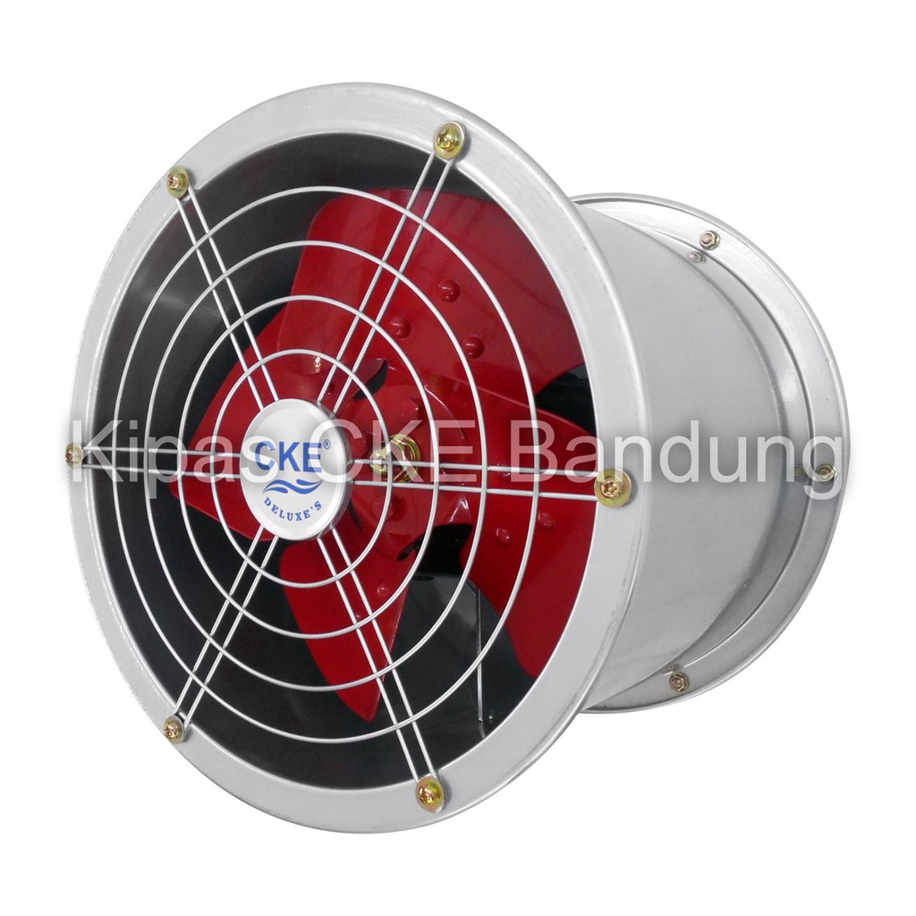 Fan Drum Low Noise CKE 14 inch 220 Volt DFL-FG35Y-GS Blower Tabung Pabrik Resto Gudang Cafe Gedung