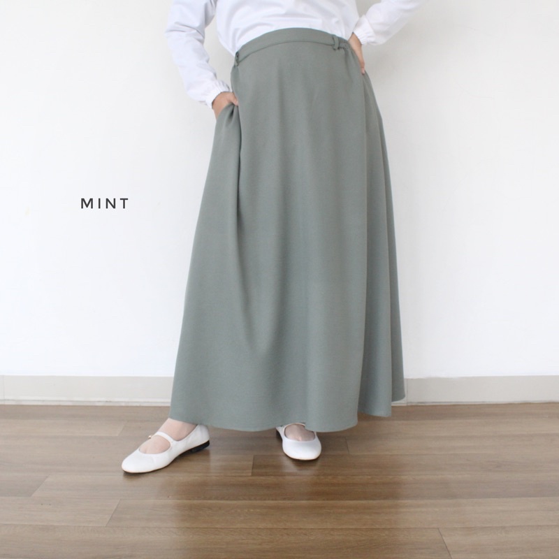 ROK PAYUNG BASIC SKIRT-ZARA-Mint LADY ZARA