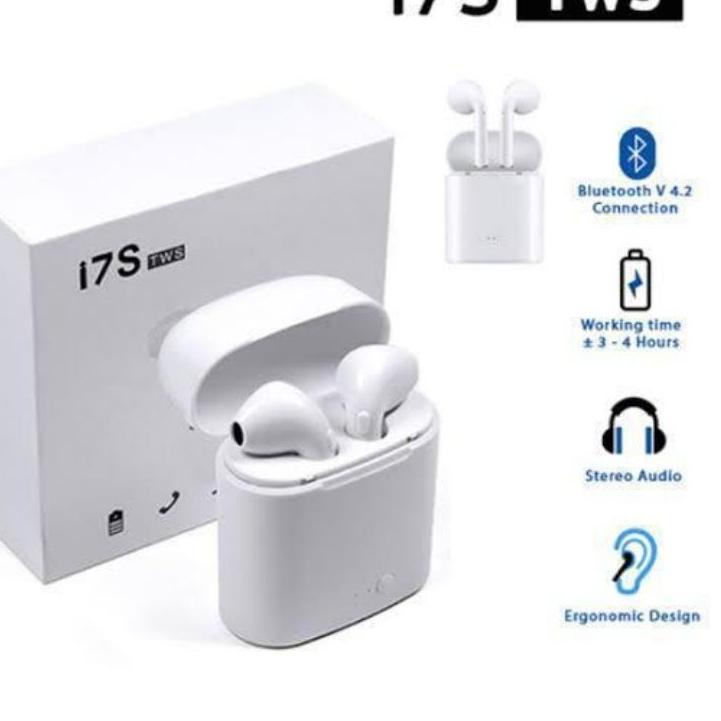 Headset Blutooth I7S TWS Handfree Hansfree Blutooth I7s Tws Earphone HF Blutooth Wireless I7s Tws
