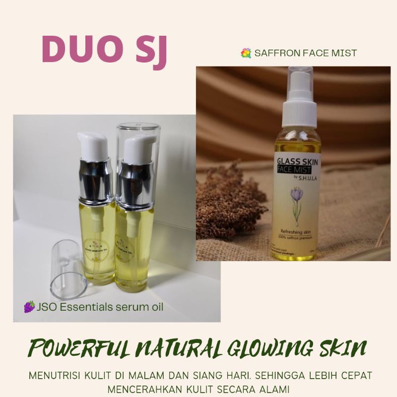 DUO SJ - pemutih wajah dan glowing alami