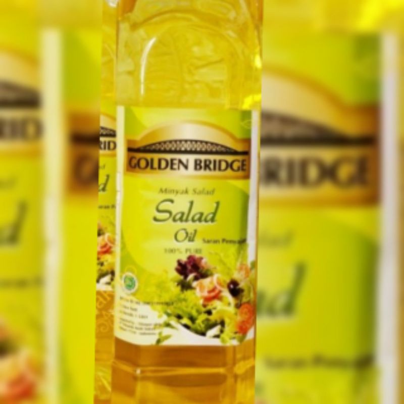 

GOLDEN BRIDGE SALAD OIL 1LITER MINYAK SALAD