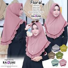 HIJAB INSTANT FLORAL ORI DG