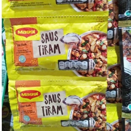 

Maggi Saus Tiram Sachet Masakan Oriental