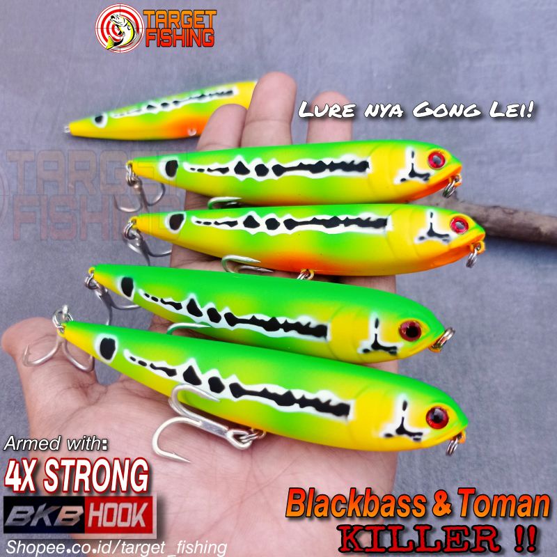 Pencil WTD 17gr Replika AMAZON - Umpan Casting Toman &amp; Blackbass Gong Lei