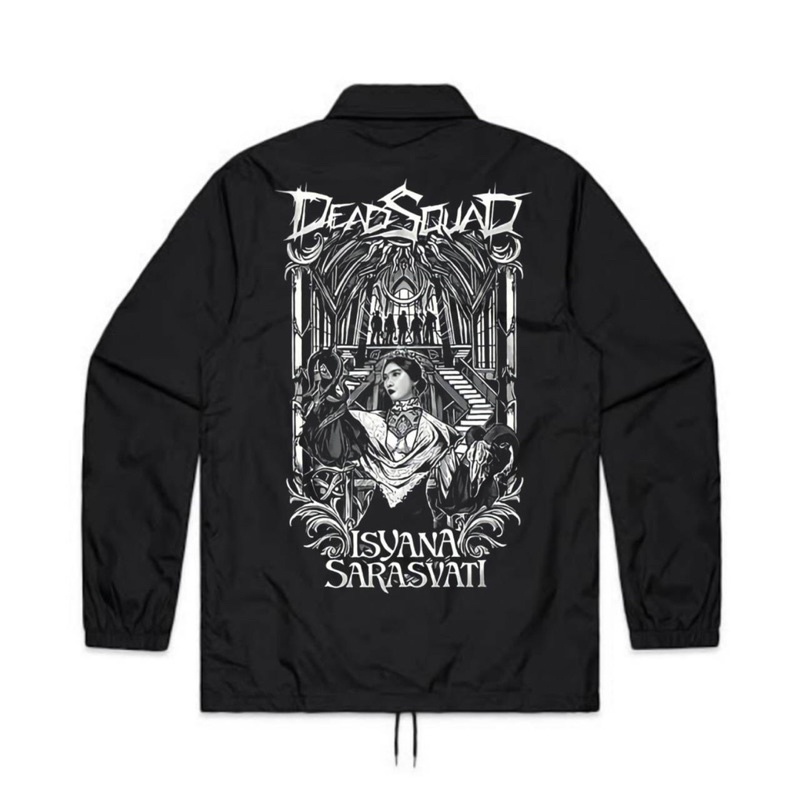 JAKET COACH BAND DEADSQUAD X ISYANA SARASVATI - IL SOGNO | WINDBREAKER COACH JAKET BAND DEADSQUAD X 