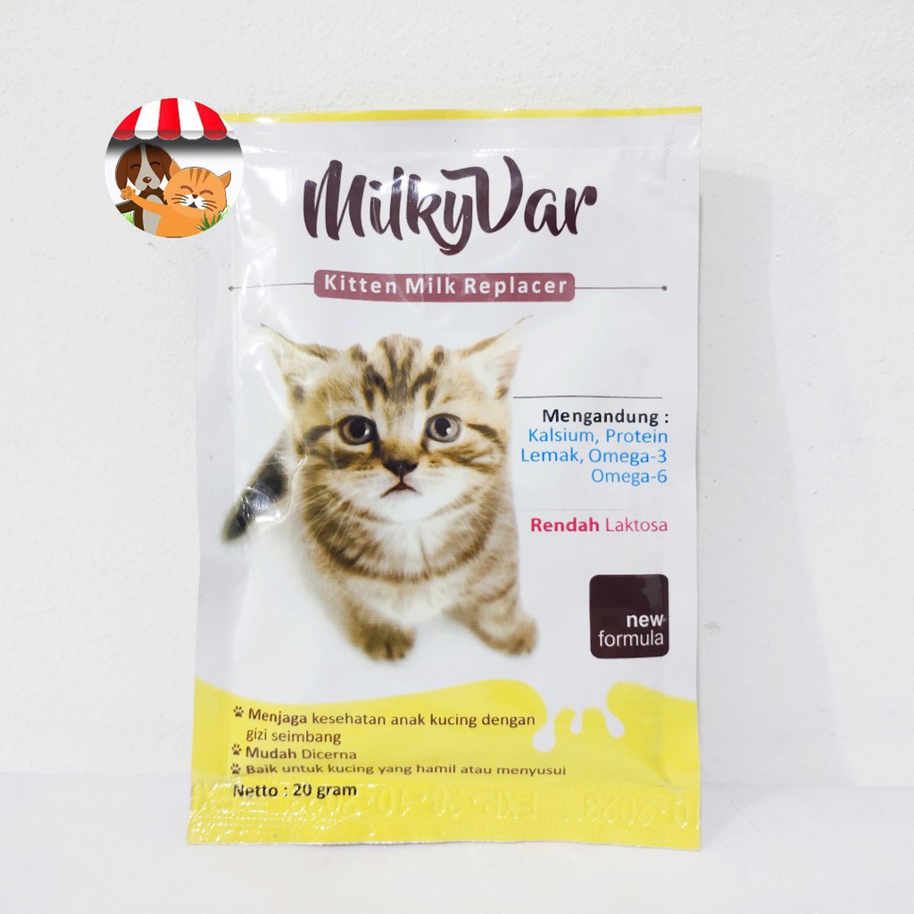 Susu Anak Kucing Kitten Dewasa - Milky Var 20gr