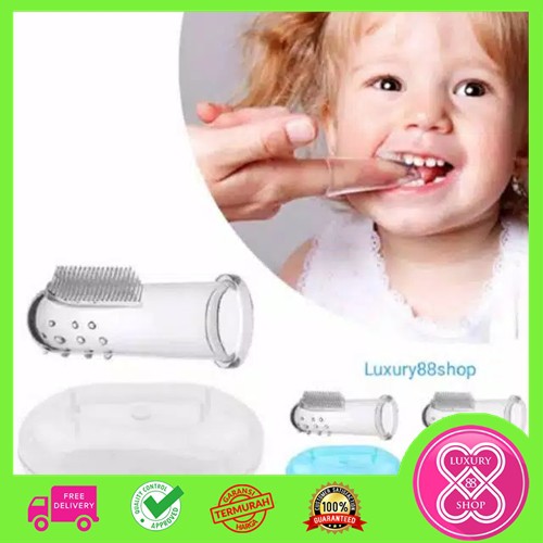 Finger Toothbrush Baby / Sikat Gigi Bayi