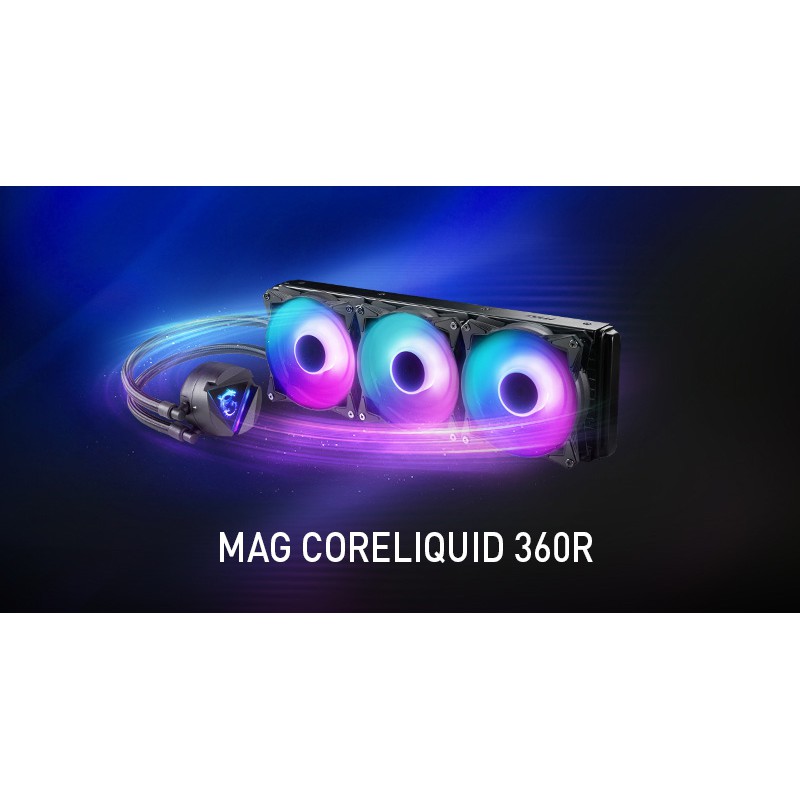 MSI MAG CoreLiquid 360R - CPU Liquid Cooler MANTULLLL