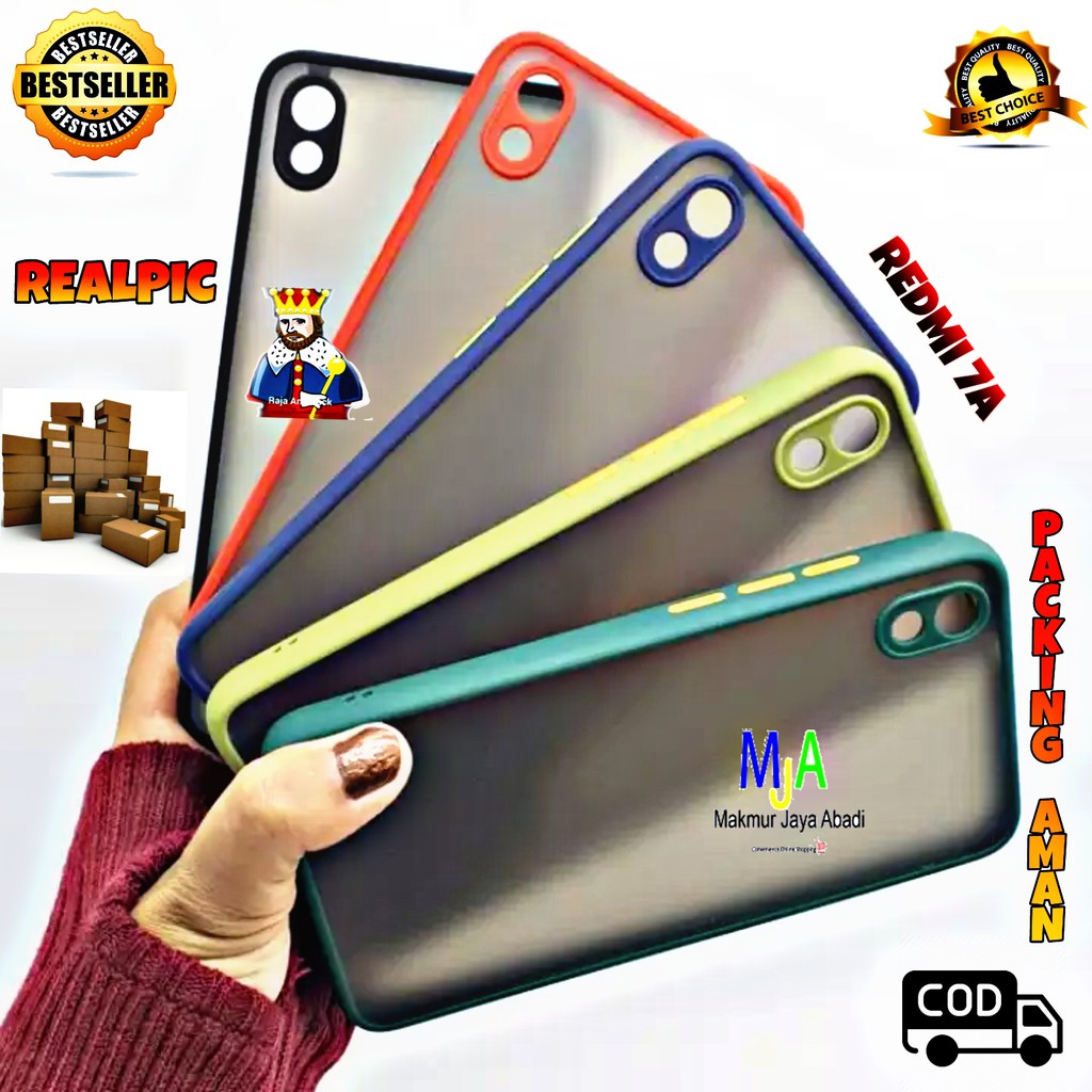 SOFTCASE XIAOMI REDMI 7A - CASE MATTE FULL COLOUR MY CHOICE BUMPER CASE PELINDUNG KAMERA