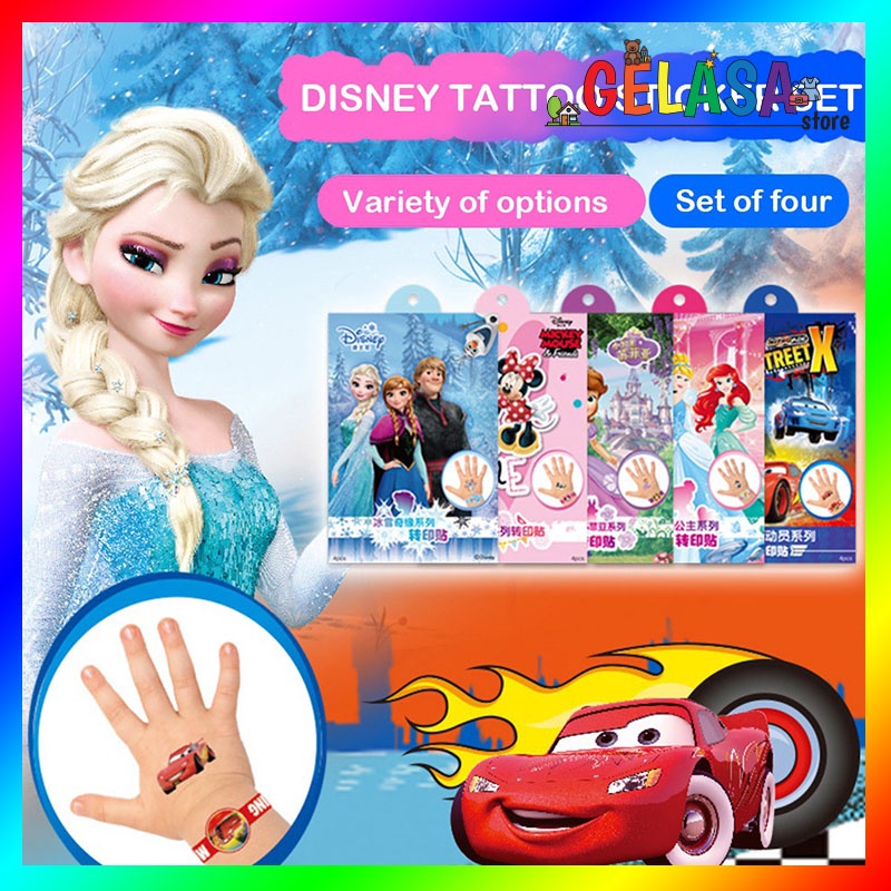 Gelasa Stiker Set Tattoo Tato Anak