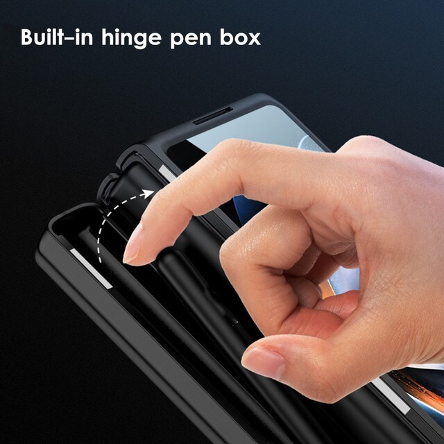 CASE SAMSUNG GALAXY Z FOLD 4 5G FOLD4 HINGE STORAGE PEN BOX