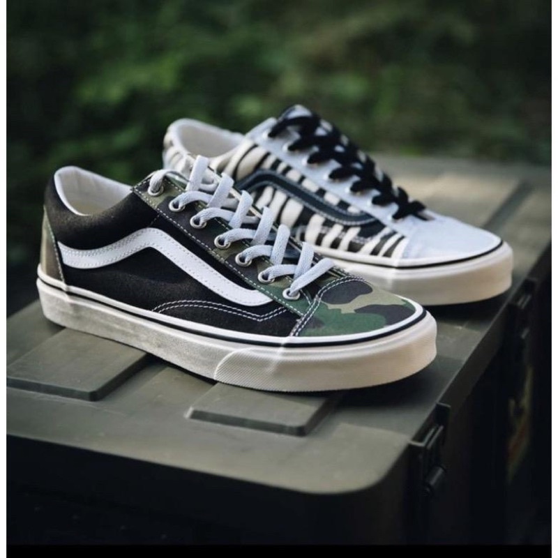 Vans Style 36 Mismatch Camo zebra Original