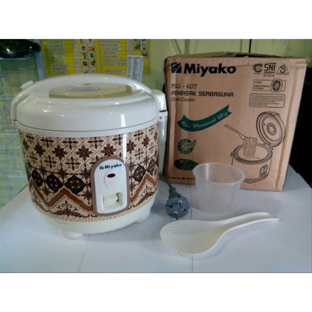 Miyako Multi Cooker PSG-607 (Pemasak Nasi dan Mie)