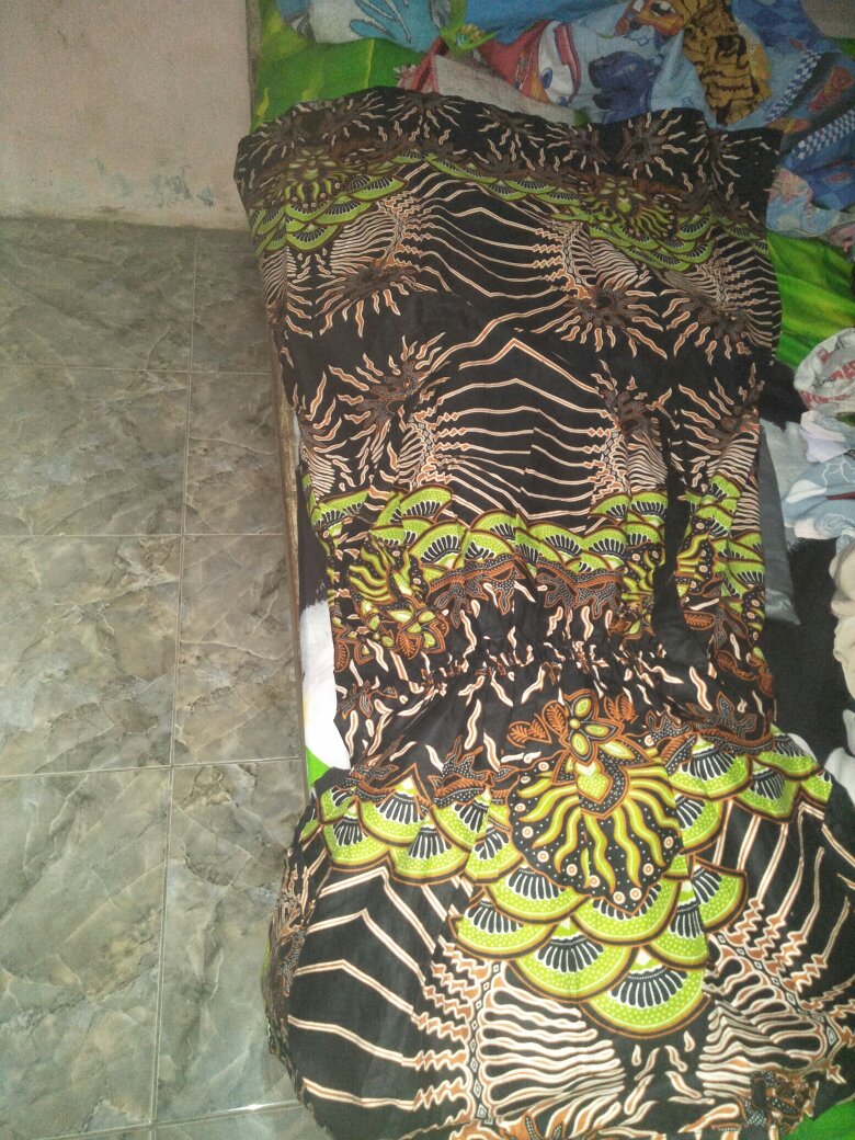 Ms Gamis Batik Sriwedari Maxi Bumil/busui Katun Sogan Allsize & Jumbo