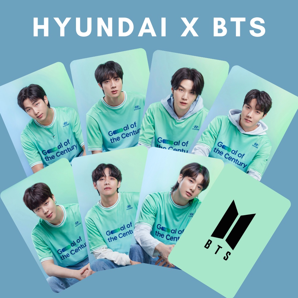 [UNOFFICIAL] PHOTOCARD HYUNDAI X BTS FANMADE (min order 3)