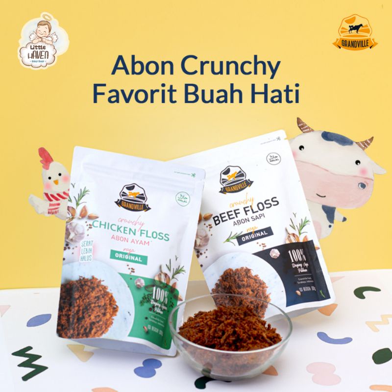 

GRANDVILLE ABON SAPI CRUNCHY FLOSS 100gr