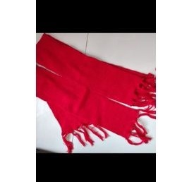 Syal scarf merah mikasa naruto