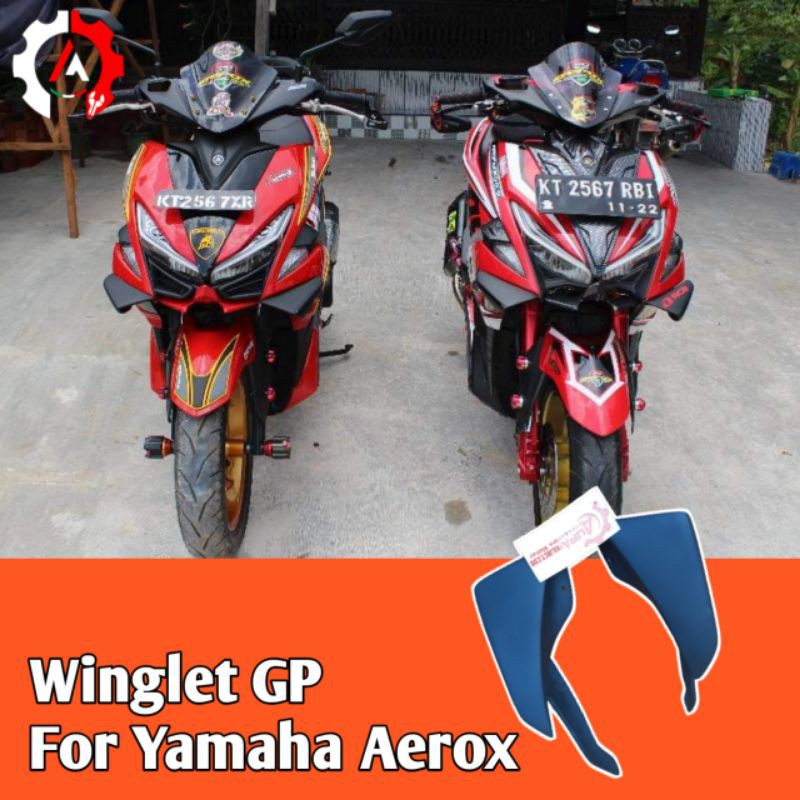 Winglet yamaha Aerox 155 Aksesoris yamaha Aerox 155