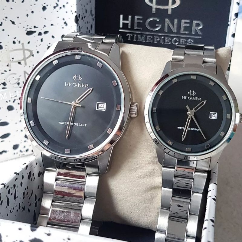 Jam Tangan Couple Hegner 1659 G & 1659 L