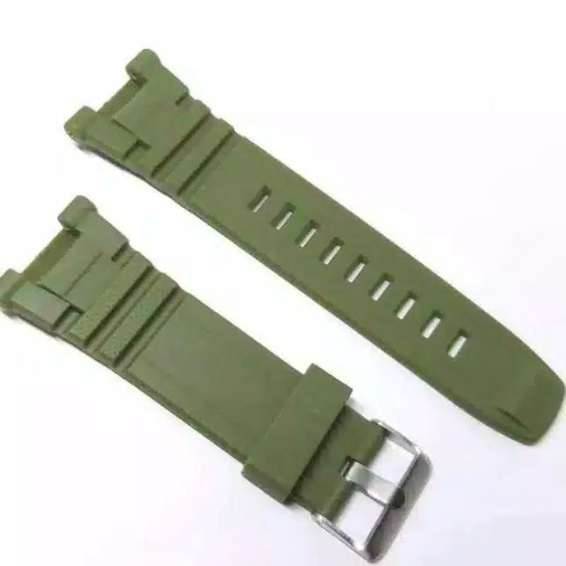 TALI STRAP JAM FORESTER JTF 2011 WARNA HIJAU ARMY RUBBER STRAP TALI KARET FORESTER JTF 2011