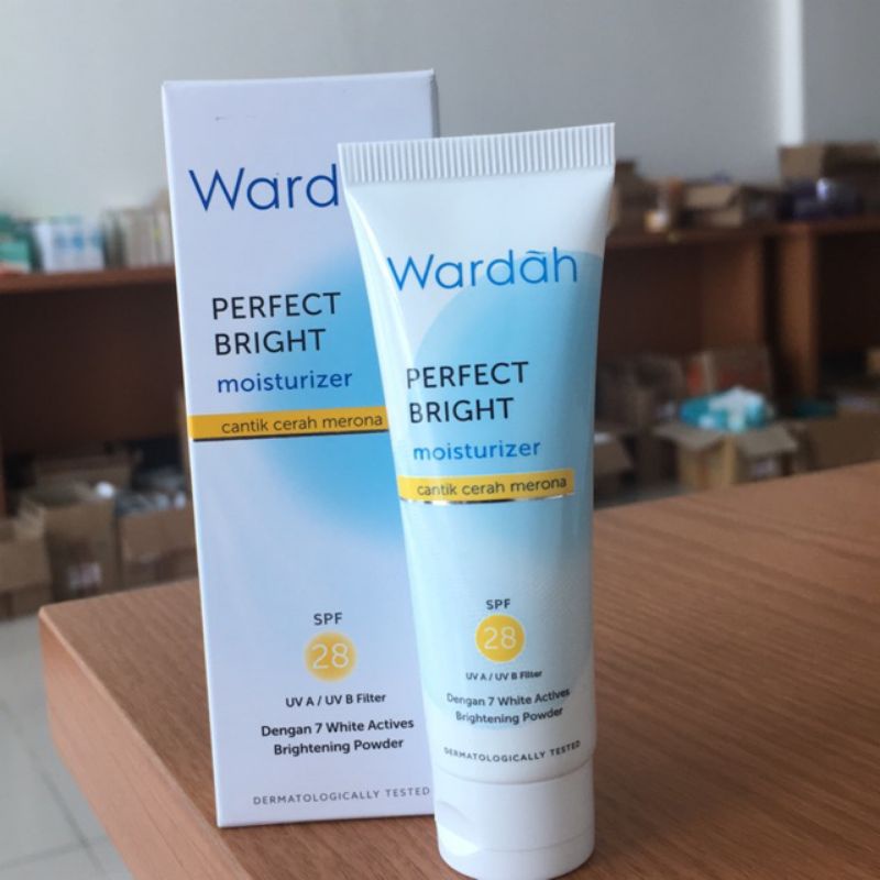 WARDAH PERFECT BRIGHT MOISTURIZER WARDAH KOSMETIK PELEMBAB WARDAH